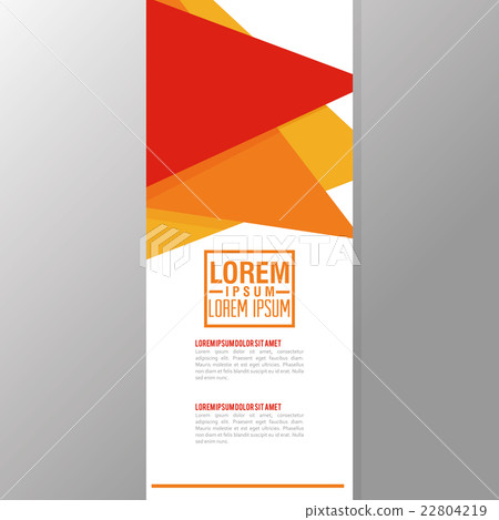 Flyer Headline design. Paper icon. Colorful design 22804219