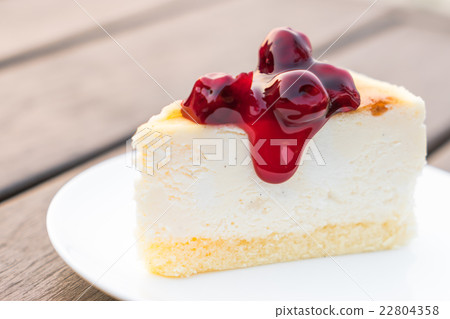 Slice of New York Cheesecake Slice of New York Cheesecake 22804358