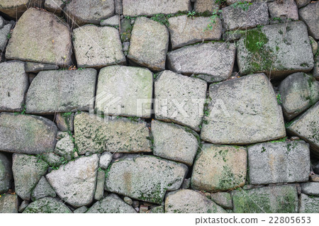 Stone wall texture background 22805653