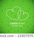 heart line art logo vector illustration 22807976