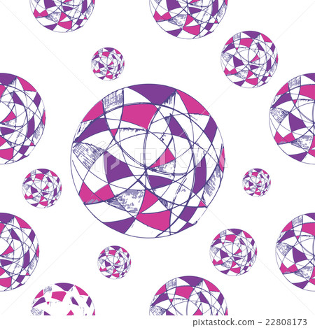 Abstract seamless vector pattern - Stock Illustration [22808173] - PIXTA