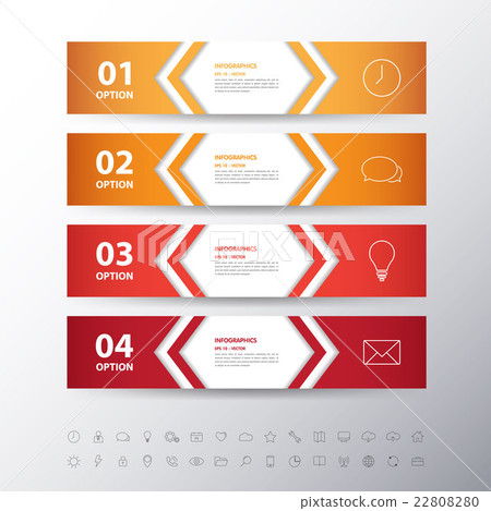 Design flat shadow step number banners /graphic Design flat shadow step number banners /graphic 22808280