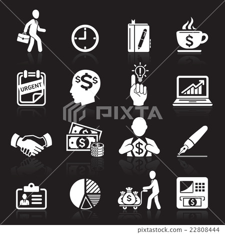 Business icons, management and human resources. Business icons, management and human resources. 22808444