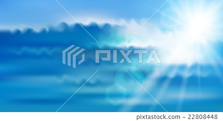 Sea and summer landscape background Sea and summer landscape background 22808448