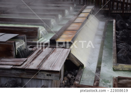 Kusatsu hot spring yubata 22808619