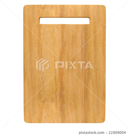 Wood Chopping board isolated on white background Wood Chopping board isolated on white background 22809004