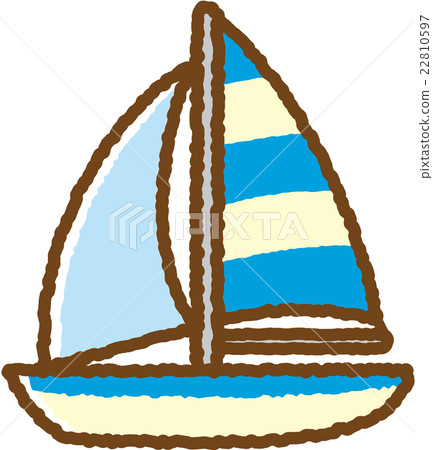 Yacht (blue) 22810597