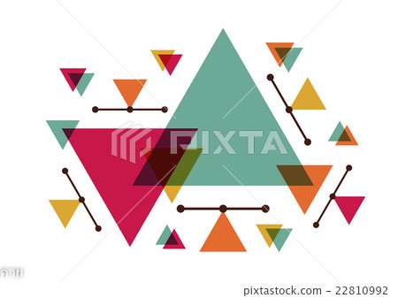 abstract triangle abstract triangle 22810992