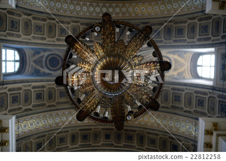 Ceiling inside Holy Trinity Alexander Nevsky Lavra 22812258