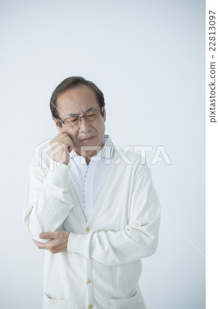 高級男性擔心 22813097