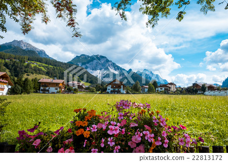 Village Val Gardena South Tirol Dolomiten mountain 22813172