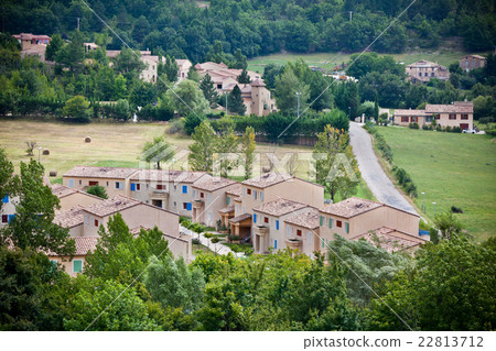 Montbrun les Bains village view in Provence France 22813712