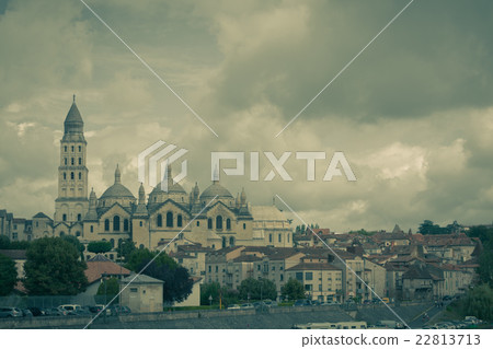 Saint Front cathedral in Perigord, France 22813713