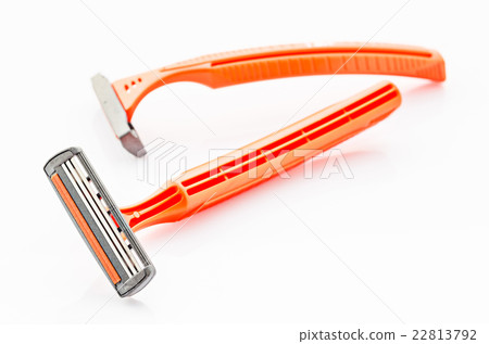 Close up of razors. 22813792