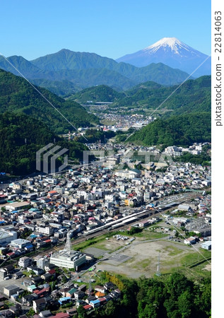 從Rocksoon看到的富士山和大月市 從Rocksoon看到的富士山和大月市 22814063