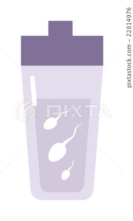 Spermatozoa vector illustration. 22814976