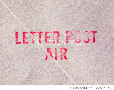 Letter post air 22816939