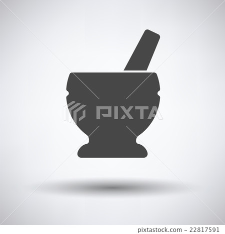 Mortar and pestle icon Mortar and pestle icon 22817591