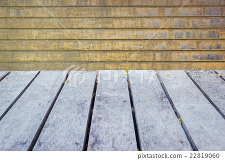 closeup perspective wooden deck closeup perspective wooden deck 22819060