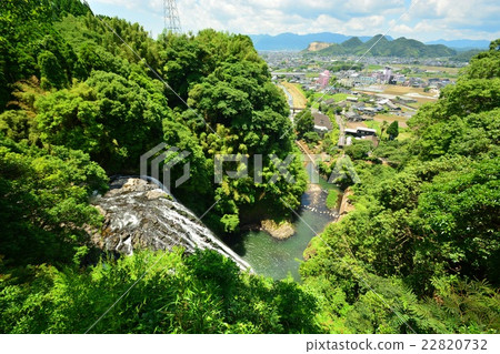龍門瀑布和Kajiki鎮（鹿兒島縣愛拉市Kajiki鎮） 22820732