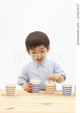 Studying a number with an education cup 22821417