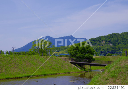 Oda castle tower park faces Tsukuba mountain Oda castle tower park faces Tsukuba mountain 22821491