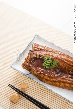 Grilled eels of eel 22822385