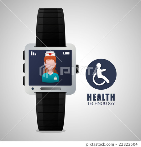 Health care design. technology icon. isolated 22822504