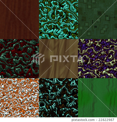 Set of fabric knit generated textures 22822987
