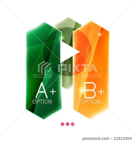 Arrow infographics element Arrow infographics element 22823804