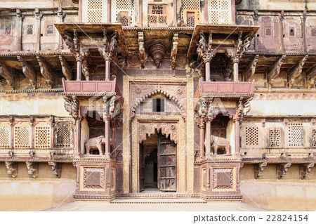 Jehangir Mahal (Orchha Fort) in Orchha, India 22824154