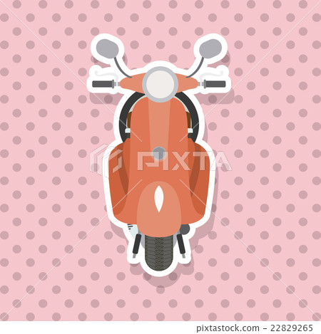 scooter style design  22829265
