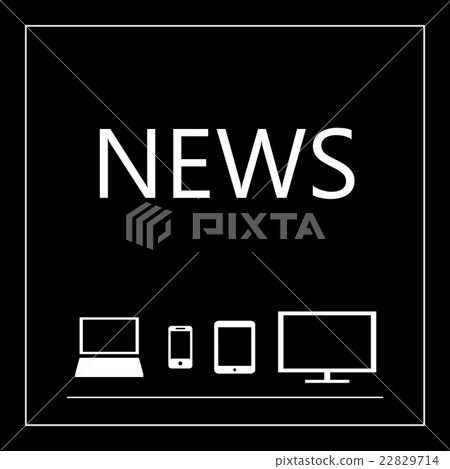News on all mobile devices - laptop, smart phone 22829714
