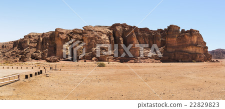 Solomon Pillars in Timna park Solomon Pillars in Timna park 22829823