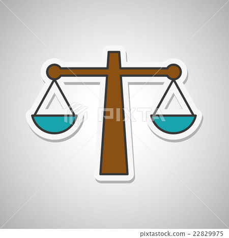 law and justice icon design, vector illustration law and justice icon design, vector illustration 22829975