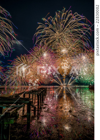 Shiga prefecture Biwako fireworks Shiga prefecture Biwako fireworks 22830082