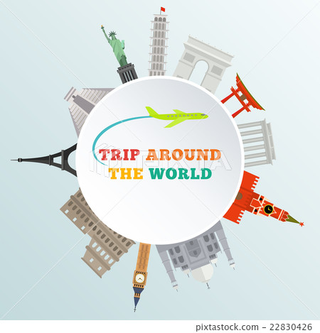 Historical monument around earth Historical monument around earth 22830426