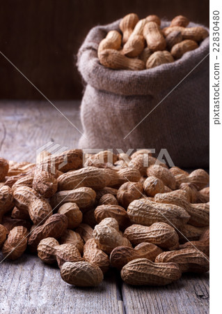 Peanuts in a sack 22830480