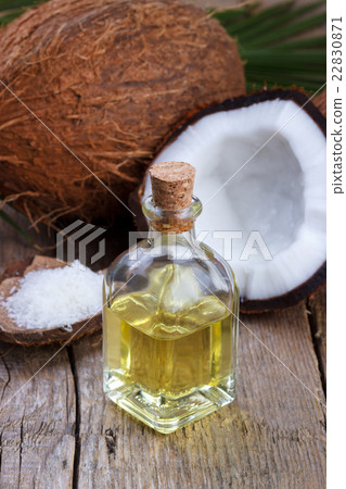 Coconut oil and shells Coconut oil and shells 22830871