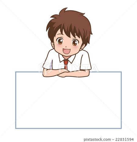 Boys Whiteboard Illustration 22831594
