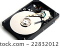 Computer sata hard disk drive inside internals 22832012