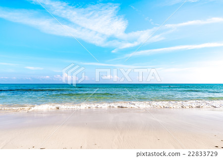 Beach, sea, landscape. Okinawa, Japan, Asia. 22833729