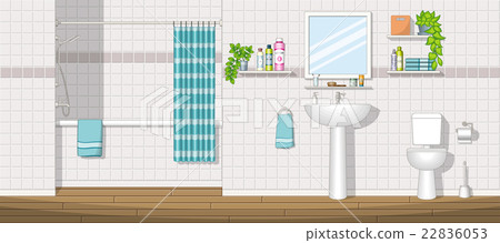 Illustration of a bathroom 22836053