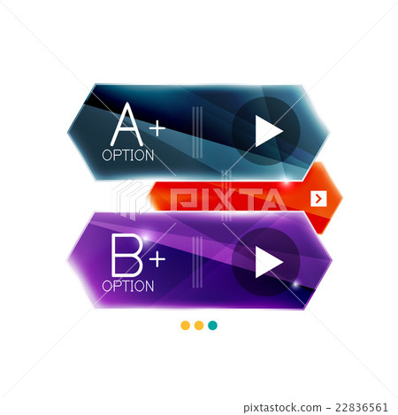 Arrow infographics element 22836561