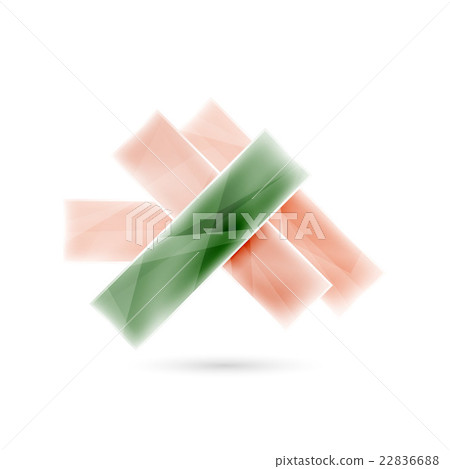 Blank colorful stripes. Business geometric style Blank colorful stripes. Business geometric style 22836688