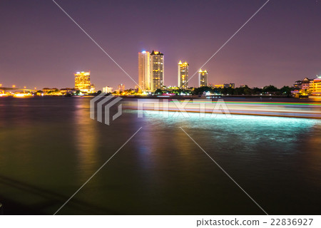 Bangkok City Chao Phraya River Bangkok City Chao Phraya River 22836927