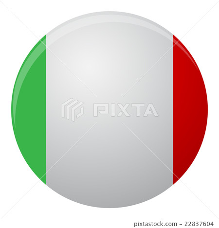 Italy flag icon flat 22837604