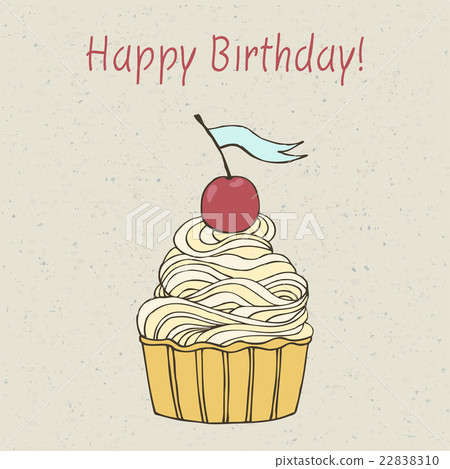 Beautiful happy birthday card. Beautiful happy birthday card. 22838310