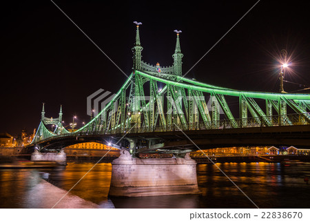 Liberty Bridge in Budapest, Hungary 22838670