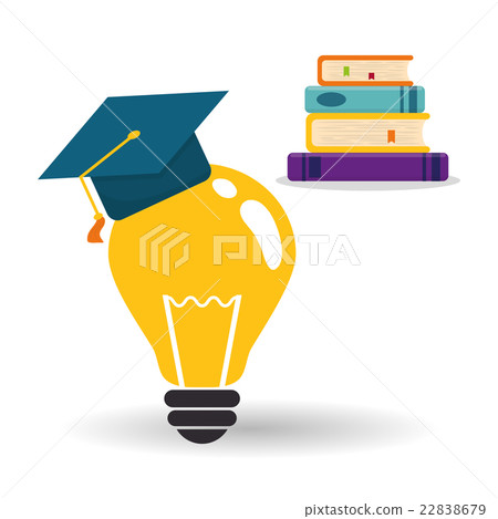 Education design. University icon. Colorfull and Education design. University icon. Colorfull and 22838679